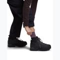 Șosete pentru femei Icebreaker Merino Hike+ Ultralight Quarter grey plum/bittersweet 5