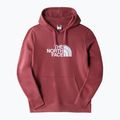 Tricou de trekking pentru femei The North Face Drew Peak Pulover cu glugă cu glugă Wild ginger NF0A55EC6R41 9