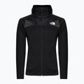 Bluză de trekking pentru bărbați The North Face Reaxion Fleece F/Z Hoodie negru-gri NF0A7Z9OKT01