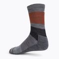 Smartwool Everyday Blocked Stripe Crew șosete de trekking gri SW001940052 2