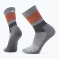 Smartwool Everyday Blocked Stripe Crew șosete de trekking gri SW001940052 4