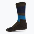 Smartwool Everyday Blocked Stripe Crew șosete de trekking verde-albastru SW001940D11 2