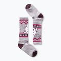 Șosete pentru copii Smartwool Wintersport Full Cushion Polar Bear Pattern OTC purple eclipse 6