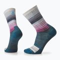 Șosete de trekking Smartwool Everyday Stitch Stripe Crew twilight blue