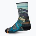 Șosete de trekking pentru femei Smartwool Hike Light Cushion Icy Range Print Crew colorate 01988 2
