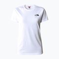 Tricou de trekking pentru femei The North Face Outdoor Graphic SS alb NF0A827M 4
