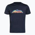 Tricou termic pentru bărbați icebreaker Tech Lite II 7 Mountain Tops albastru marin IB0A56VE4011 6