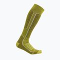 Șosete de schi pentru femei Icebreaker Ski+ Medium OTC bio lime/nightshade/snow