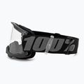 Ochelari de bicicletă pentru copii  100% Strata 2 Junior 50031-00001 black/clear 4
