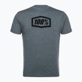 Tricou de ciclism pentru bărbați 100% Icon Tee gri 20000-00028