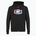 Bluză pentru bărbați 100% Official Zip Hoodie Fleece black 3
