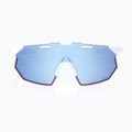 Ochelari de soare 100% Hypercraft SQ soft tact white/hiper blue multilayer 2