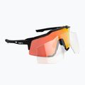 Ochelari de protecție pentru ciclism 100% Speedcratf Soft tact negru/roșu ultra-rosu oglindă multistrat 60007-00008