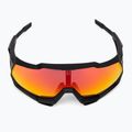 Ochelari de ciclism 100% Speedtrap soft tact negru/roșu cu oglindă multistrat 60012-00004 4