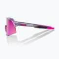 Ochelari de soare 100% S3 polished translucent/purple multilayer mirror 2
