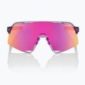 Ochelari de soare 100% S3 polished translucent/purple multilayer mirror 3
