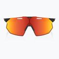 Ochelari de protecție pentru ciclism Hypercraft SQ soft tack negru/roșu hiper roșu multistrat 60001-00003 2