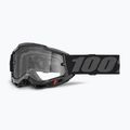 Ochelari de ciclism pentru copii 100% Accuri 2 Junior black/clear