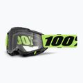 Ochelari de ciclism pentru copii 100% Accuri 2 Junior neon yellow/clear