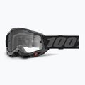 Ochelari de ciclism 100% Accuri 2 Enduro MTB black/clear