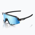 Ochelari de soare 100% Slendale matte black/hiper blue multilayer mirror