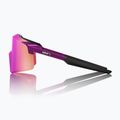 Ochelari de soare 100% Aerocraft gloss purple chrome/purple mirror 2