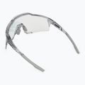 Ochelari de soare 100% Speedcraft polished translucent grey/rose gold mirror photochrom 2