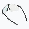 Ochelari de soare 100% Hypercraft gloss black/photochromic purple mirror 2
