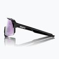 Ochelari de soare 100% S3 polished black/hiper polarized lavender mirror 3