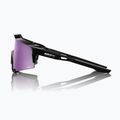 Ochelari de soare 100% Speedcraft polished black/hiper polarized lavender mirror 3