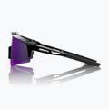 Ochelari de soare 100% Speedcraft SL polished black/hiper polarized lavender mirror 4