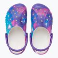 Papuci pentru copii  Crocs Baya Graphic Clog white/multi 13