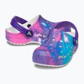 Papuci pentru copii  Crocs Baya Graphic Clog white/multi 14