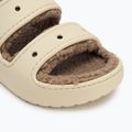 Papuci Crocs Classic Cozzzy Sandal bone/mushroom 7