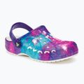 Papuci pentru juniori Crocs Baya Seasonal Printed Clog white/multi 2