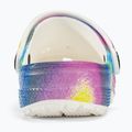 Șlapi de copii Crocs Classic Spray Dye alb/multi pentru copii 7