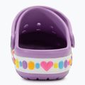 Papuci pentru copii Crocs Bayaband Charm Band Clogs orchid 7