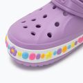 Papuci pentru copii Crocs Bayaband Charm Band Clogs orchid 8