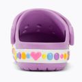 Papuci pentru copii Crocs Bayaband Charm Band Clog Toddler orchid 7