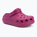 Papuci Crocs Classic Crush Clog fuchsia fun