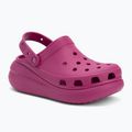 Papuci Crocs Classic Crush Clog fuchsia fun 2