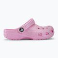 Crocs Classic Glitter Clog Flamingo pentru copii 3