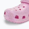 Crocs Classic Glitter Clog Flamingo pentru copii 8