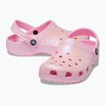 Crocs Classic Glitter Clog Flamingo pentru copii 11