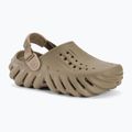 Papuci pentru copii  Crocs Echo Clog Kids khaki