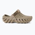 Papuci pentru copii  Crocs Echo Clog Kids khaki 3