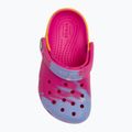 Papuci pentru copii  Crocs Classic Ombre Clog Toddler juice/multi 6