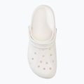 Papuci Crocs Baya Platform Clog white 6