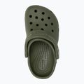 Papuci pentru copii Crocs Classic Clog Toddler army green 6