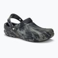 Papuci Crocs Bistro Work Graphic Clog deep navy/multi